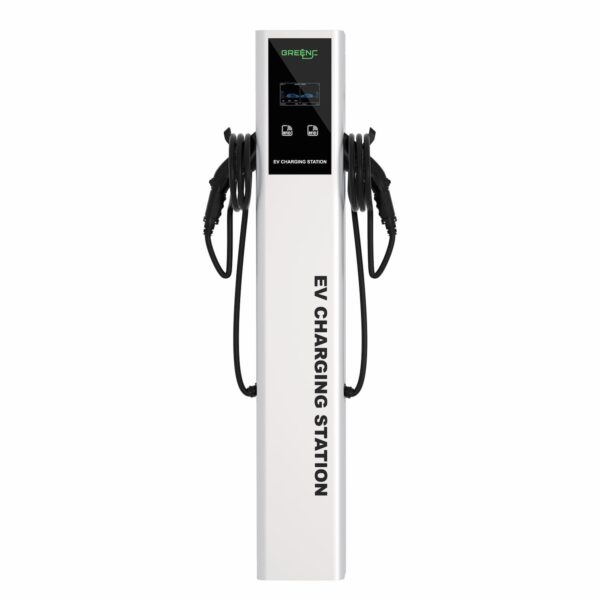 S04 dual gun floor stand ev charging station
