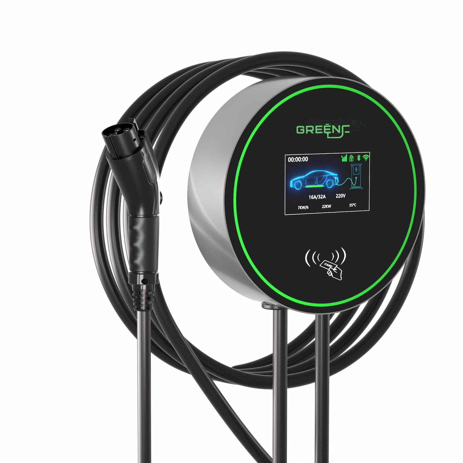 S01 EV Charger Wallbox silver