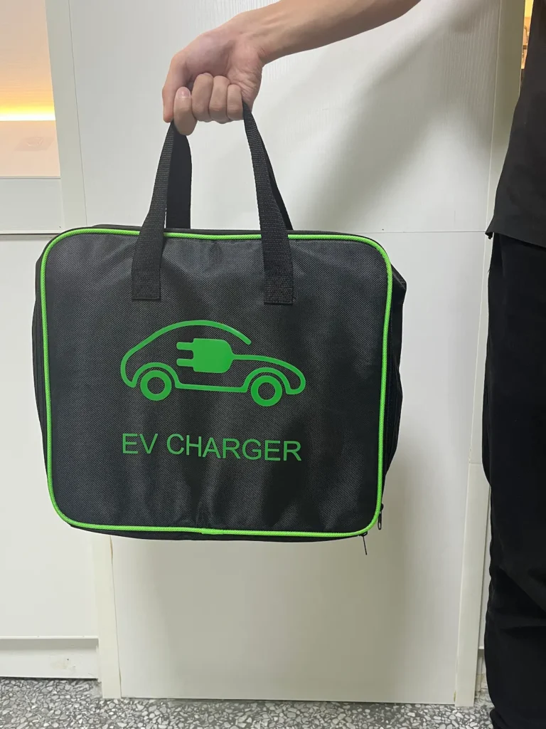 carrying bag for portable EV charger