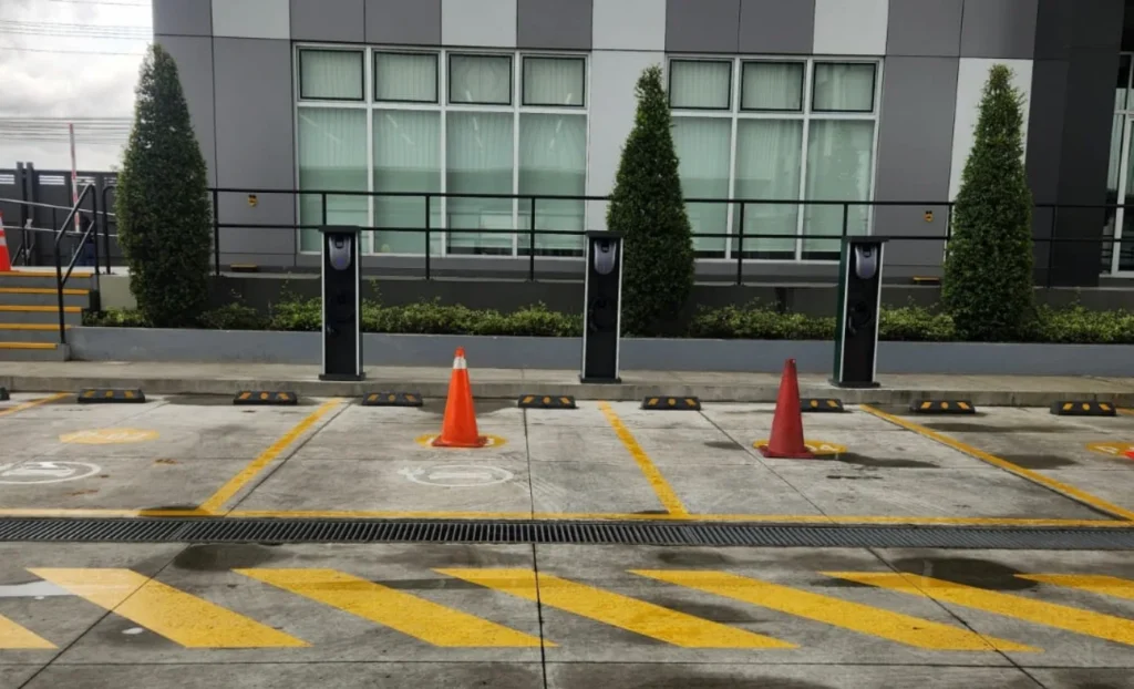 GREENC S02 EV Charging Station for School use in Ecuadro