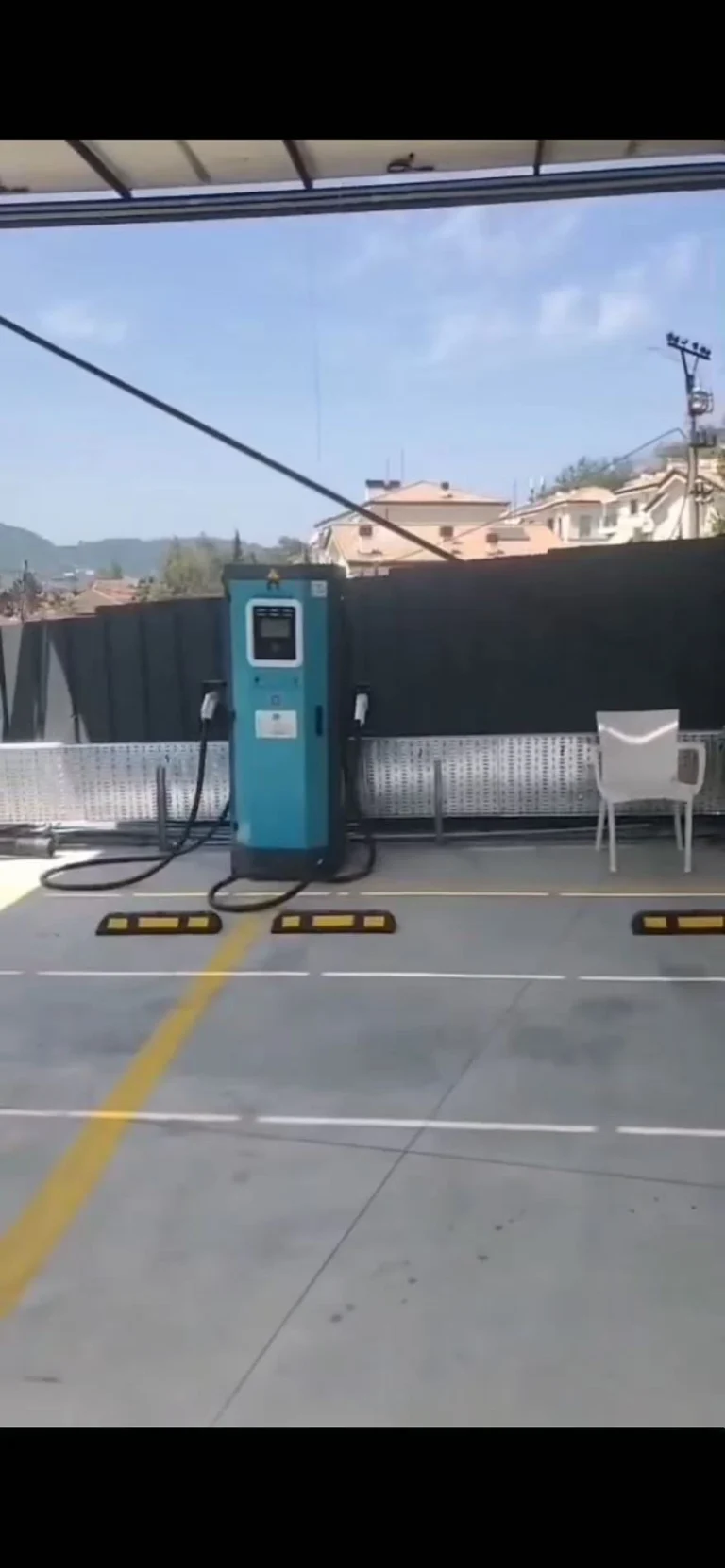 DC charger installation in Albania
