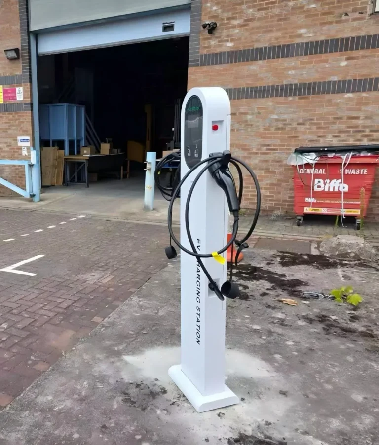 S03 EV charging station installation