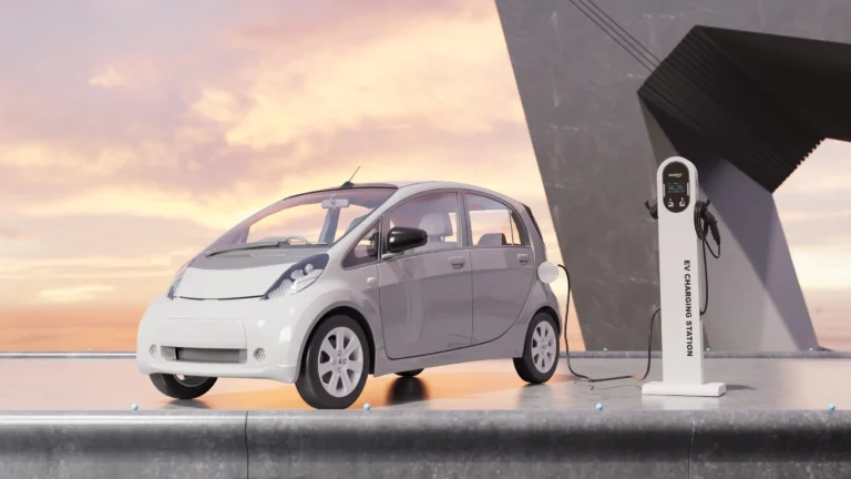 S03 floor mounted ev charging station